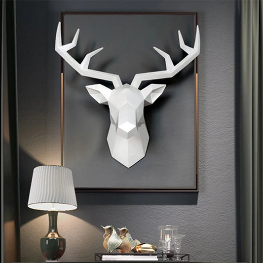 Gédéon Minimalist Elk/Deer Head